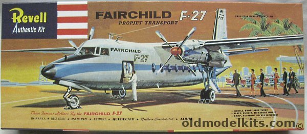 Revell 1/94 Fairchild F-27 Projet Transport, H297 plastic model kit